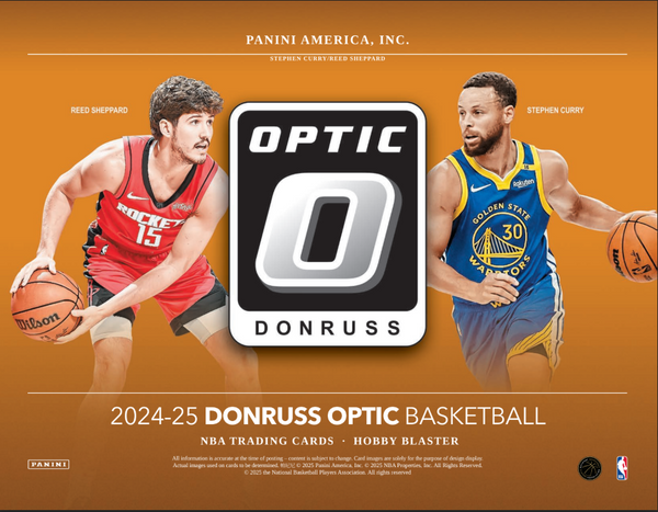 2024-25 Panini Donruss Optic NBA Hobby Blaster Box (Ultra-Rare Downtown & Mythical Inserts)