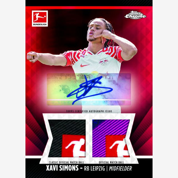 2023-24 Topps Chrome Bundesliga Soccer Hobby Box