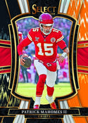 2025 Panini Select Football Hobby Mega Box (10 Mega Exclusive Black & Orange Prizm Shock)