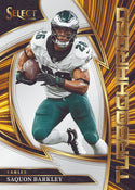 2025 Panini Select Football Hobby Mega Box (10 Mega Exclusive Black & Orange Prizm Shock)