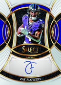 2025 Panini Select Football Hobby Mega Box (10 Mega Exclusive Black & Orange Prizm Shock)