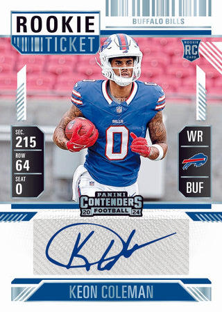 2024 Panini Contenders Football Hobby Box