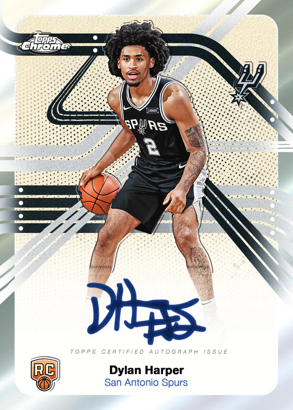 2025-26 Topps Chrome Basketball Mega Box (Chase Exclusive Blue X-Fractors)