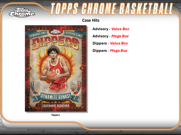 2024-25 Topps Chrome Basketball Blaster Box