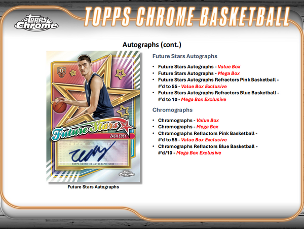 2024-25 Topps Chrome Basketball Blaster Box