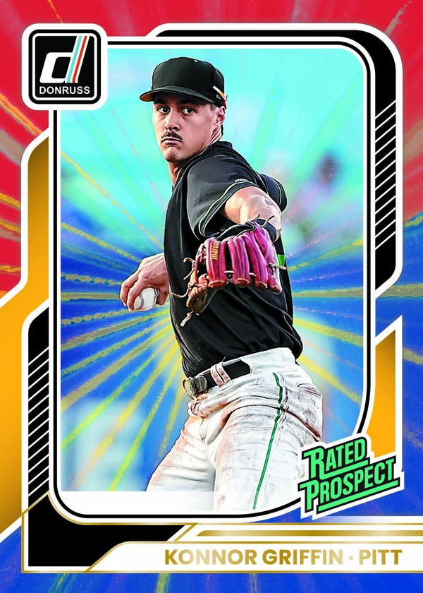 2026 Panini Donruss Baseball Blaster Hobby Box (Exclusive Red & Blue Parallels)