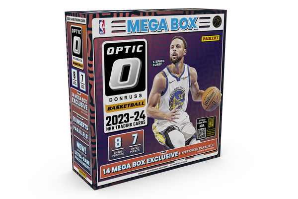 2023-24 Panini Donruss Optic NBA Trading Card Box (Hobby Mega Box)