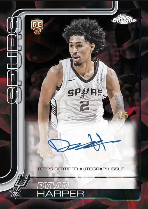 2025-26 Topps Chrome Update Series Basketball Hobby Box