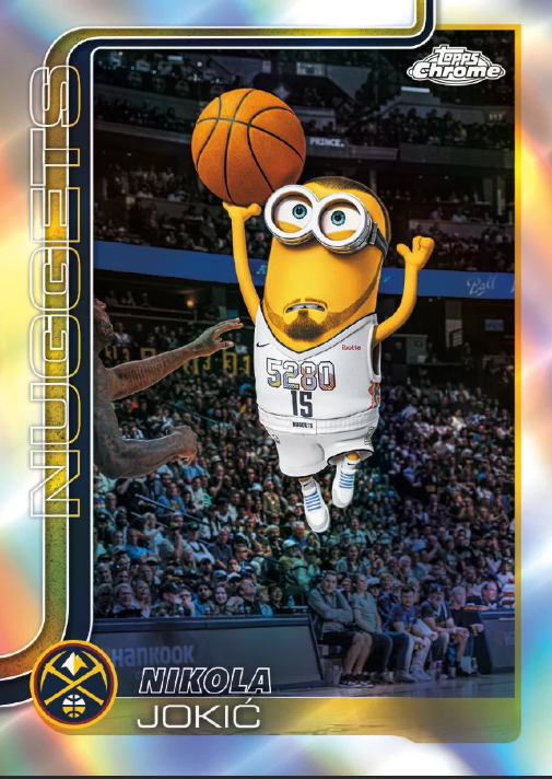 2025-26 Topps Chrome Update Series Basketball Hobby Box