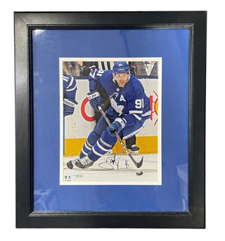John Tavares Framed 8x10 Autographed Toronto Maple Leafs Photo (Fanatics)