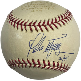 Pedro Martinez Signed Official Major League Baseball (Steiner/MLB) #21/45