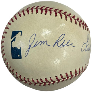 Jim Rice Fred Lynn Dwight Evans Autographed Official Major League Baseball