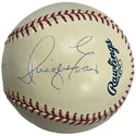 Jim Rice Fred Lynn Dwight Evans Autographed Official Major League Baseball