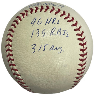 Jim Rice Autographed Official Major League Stat Baseball (Tristar/MLB) #2/14