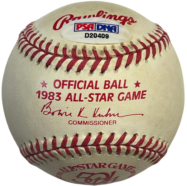 Fred Lynn Autographed 1983 All Star Game Official Baseball (PSA)