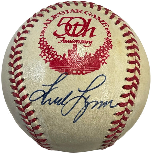 Fred Lynn Autographed 1983 All Star Game Official Baseball (PSA)