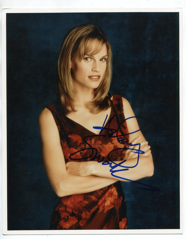 Hilary Swank Autographed 8x10 Photo