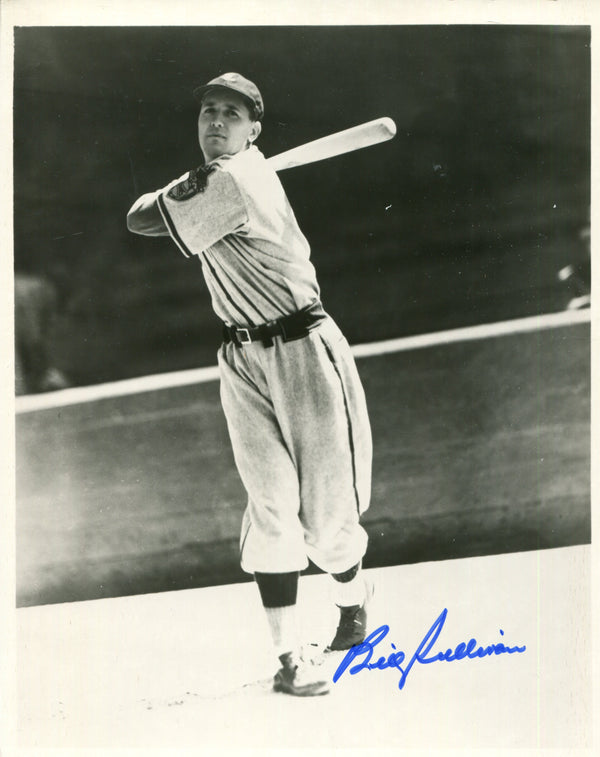 Billy Sullivan Autographed 8x10 Baseball Photo