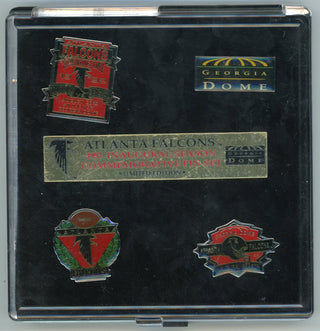 Atlanta Falcons 1992 Inaugural Season Commemorative Pin Set