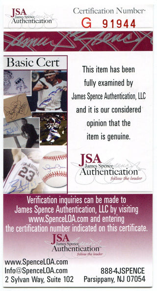 Orel Hershiser Autographed 8x10 Baseball Black & White Photo (JSA)