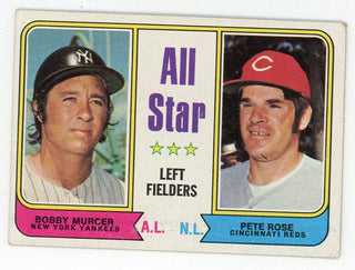 Bobby Murcer/ Pete Rose 1974 Topps All-Star #336