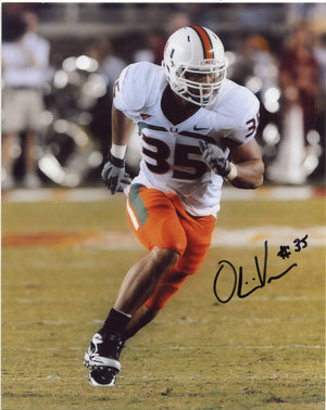 Olivier Vernon Autographed 8x10 Photo