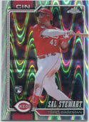 Sal Stewart 2026 Topps Chrome Lava Refractor RC #6