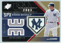 Jason Giambi 2003 Upper Deck SPX Winning Materials Patch Relic #WM-JG1
