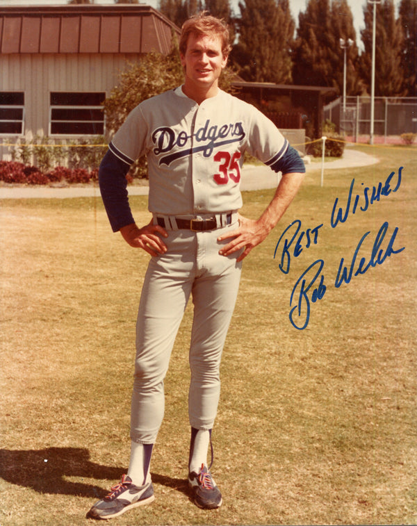 Bob Welch Autographed 8x10 Photo