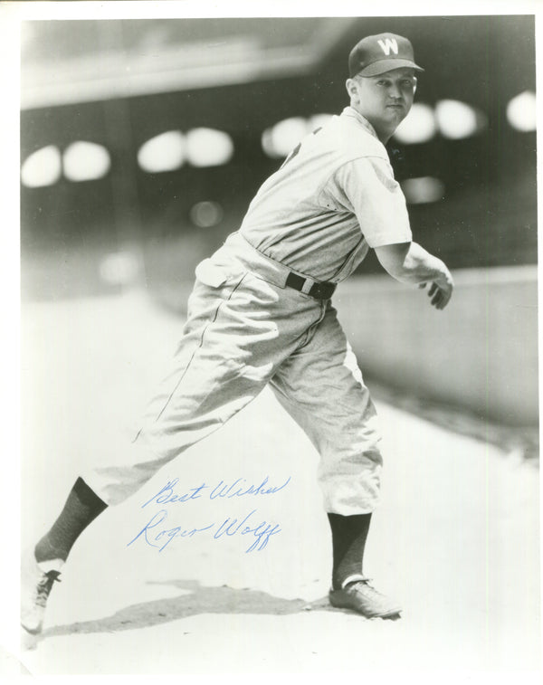 Roger Wolff Autographed 8x10 Photo