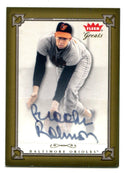 Brooks Robinson 2004 Fleer Greats Autographed Card #GBABR