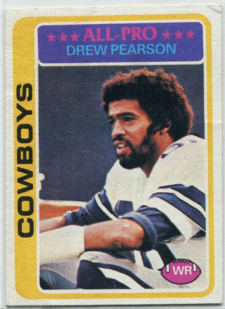 Drew Pearson 1978 Topps Card #350