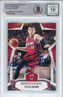 Tyler Herro Autographed 2019-20 Panini Chronicles Rookie & Stars Rookie Card #677 (BGS 10 Auto)