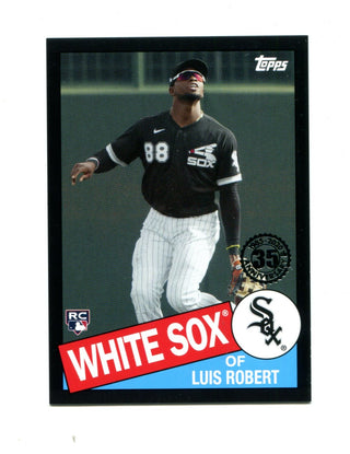 Luis Robert 2020 Topps 35th Anniversary #85TB-14 Card 108/299