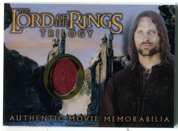 Lord Of The Rings Trilogy Aragorns House Of Healing Shirt Memorabilia Topps Card