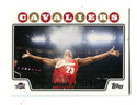 LeBron James 2008 Topps "Chalk Toss" #23 Card