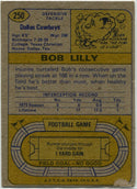Bob Lilly 1974 Topps Card #250