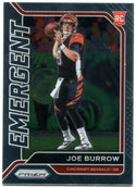 Joe Burrow Panini Prizm Emergent 2020 Rookie