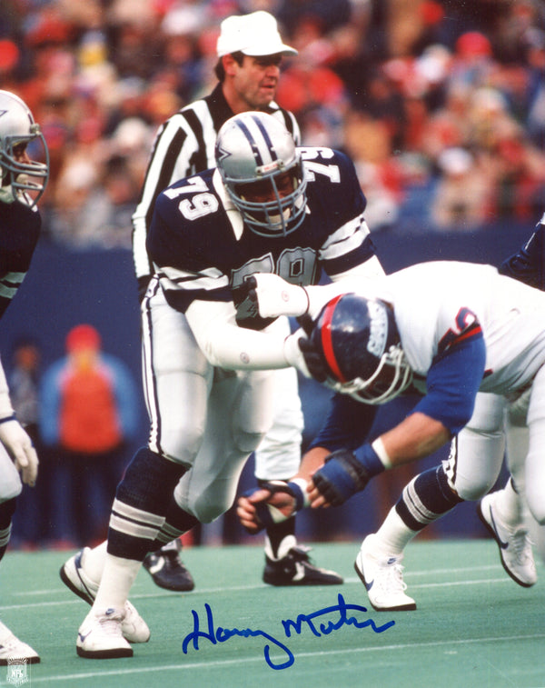 Harvey Martin Autographed 8x10 Football Photo