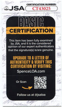 Trevor Hoffman 1995 Fleer Autographed Card JSA Certified
