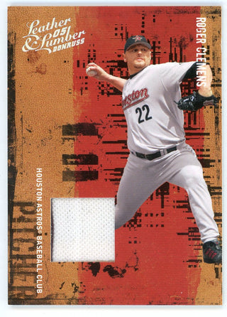 Roger Clemens 2005 Donruss Leather & Lumber Patch Relic #116