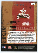 Roger Clemens 2005 Donruss Leather & Lumber Patch Relic #116