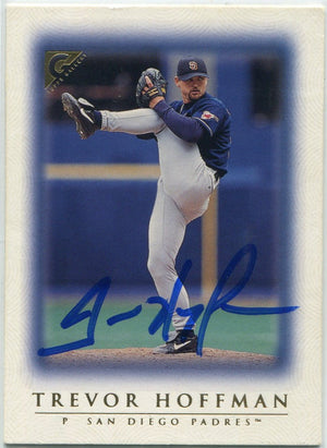 Trevor Hoffman 1999 Topps Gallery Autographed Card JSA Certified