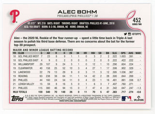 Alec Bohm 2022 Topps Series Two Future Stars #452 Card