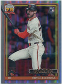 Bryce Eldridge 2026 Topps Chrome Throwback Refractor RC #91CB-30