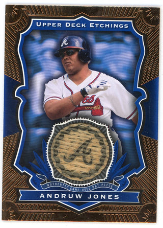 Andruw Jones 2004 Upper Deck Etchings #BE-AJ