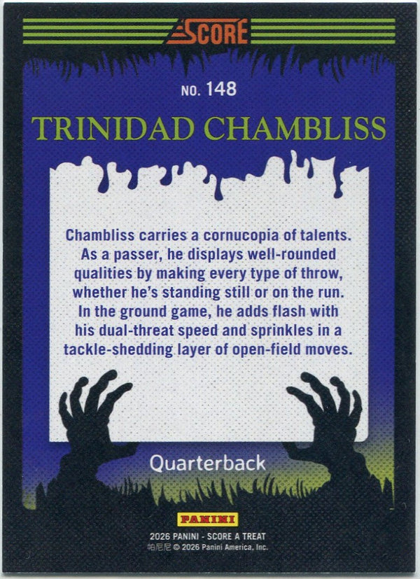 Trinidad Chambliss 2026 Panini Score A Treat RC #148