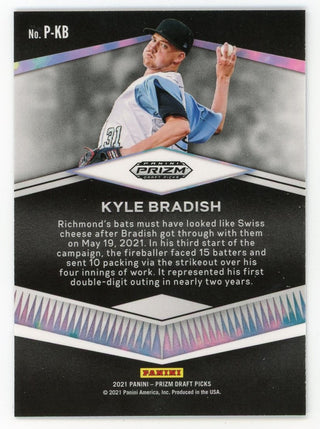 Kyle Bradish 2021 Panini Silver Prospects Prizm #P-KB Card