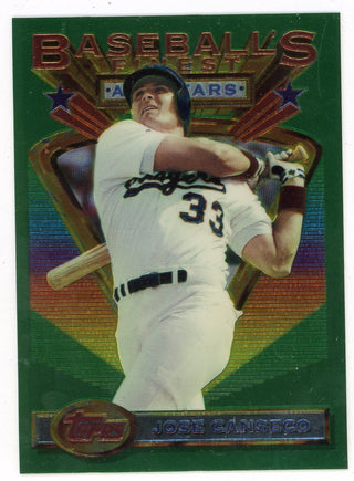 Jose Canseco 1993 Topps Baseball Finest All-Star #99
