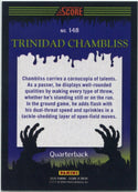 Trinidad Chambliss 2026 Panini Score A Treat Slime Parallel RC #148